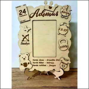 Rėmelis su metrikais