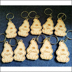 Raktų pakabukai Nykštukas