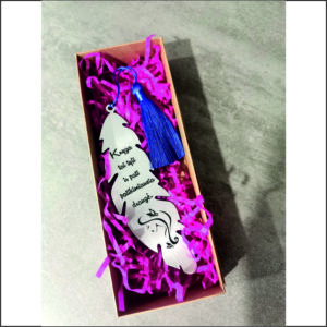 Knygų skirtukas Plunksna