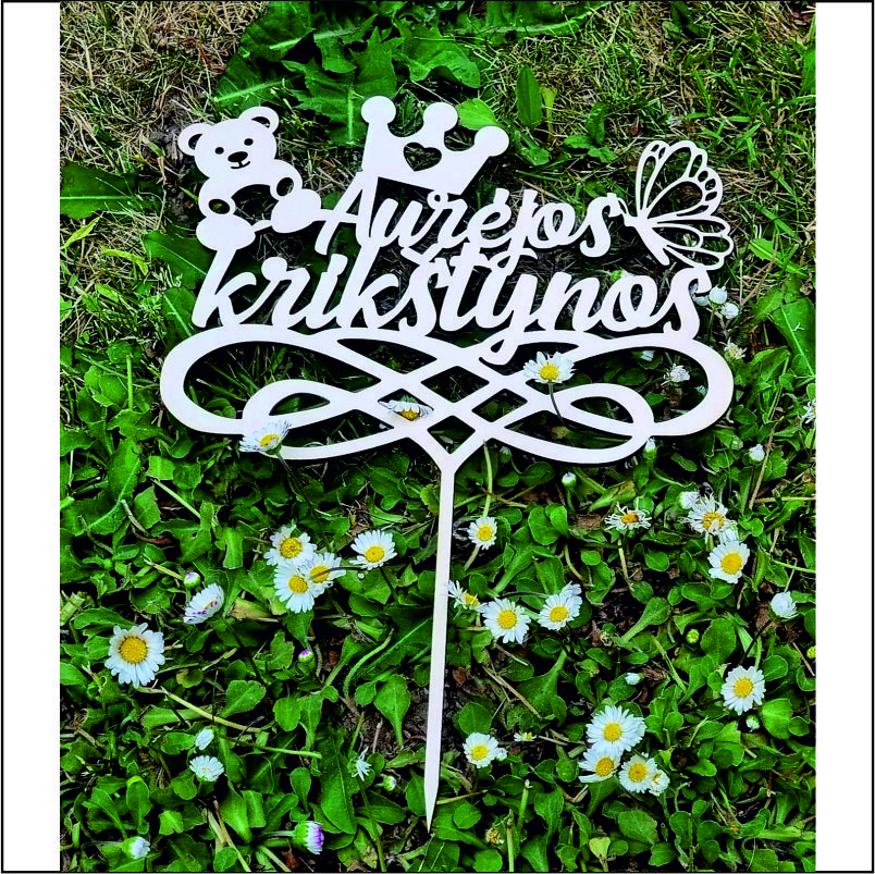 Torto smeigtukas Krikštynos Nr.1