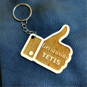 Raktų pakabukas Geriausias Tėtis