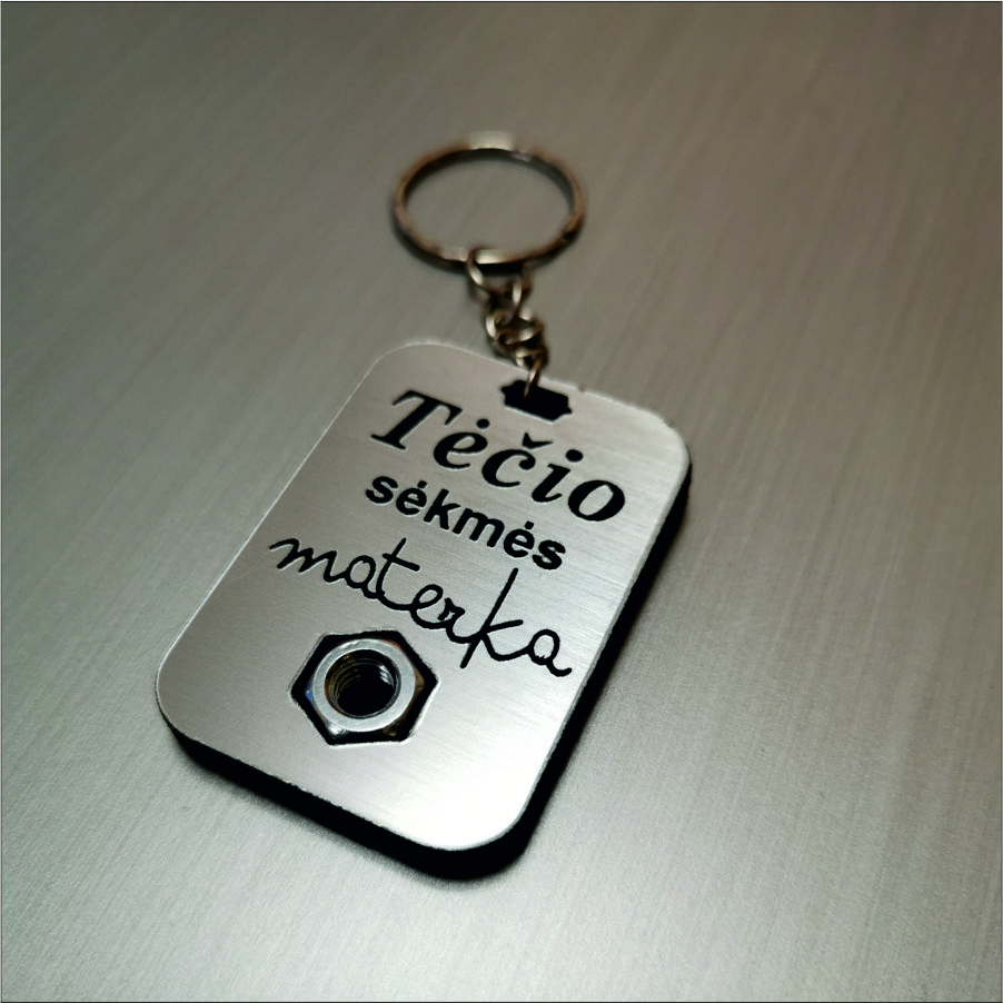 Raktų pakabukas Sėkmės materka